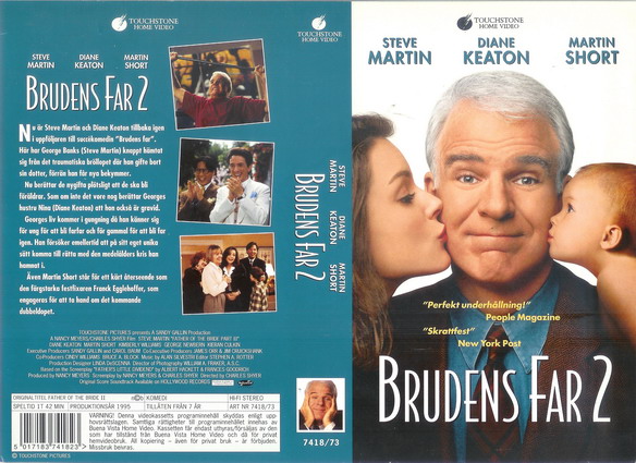 7418/73 BRUDENS FAR 2 (VHS)